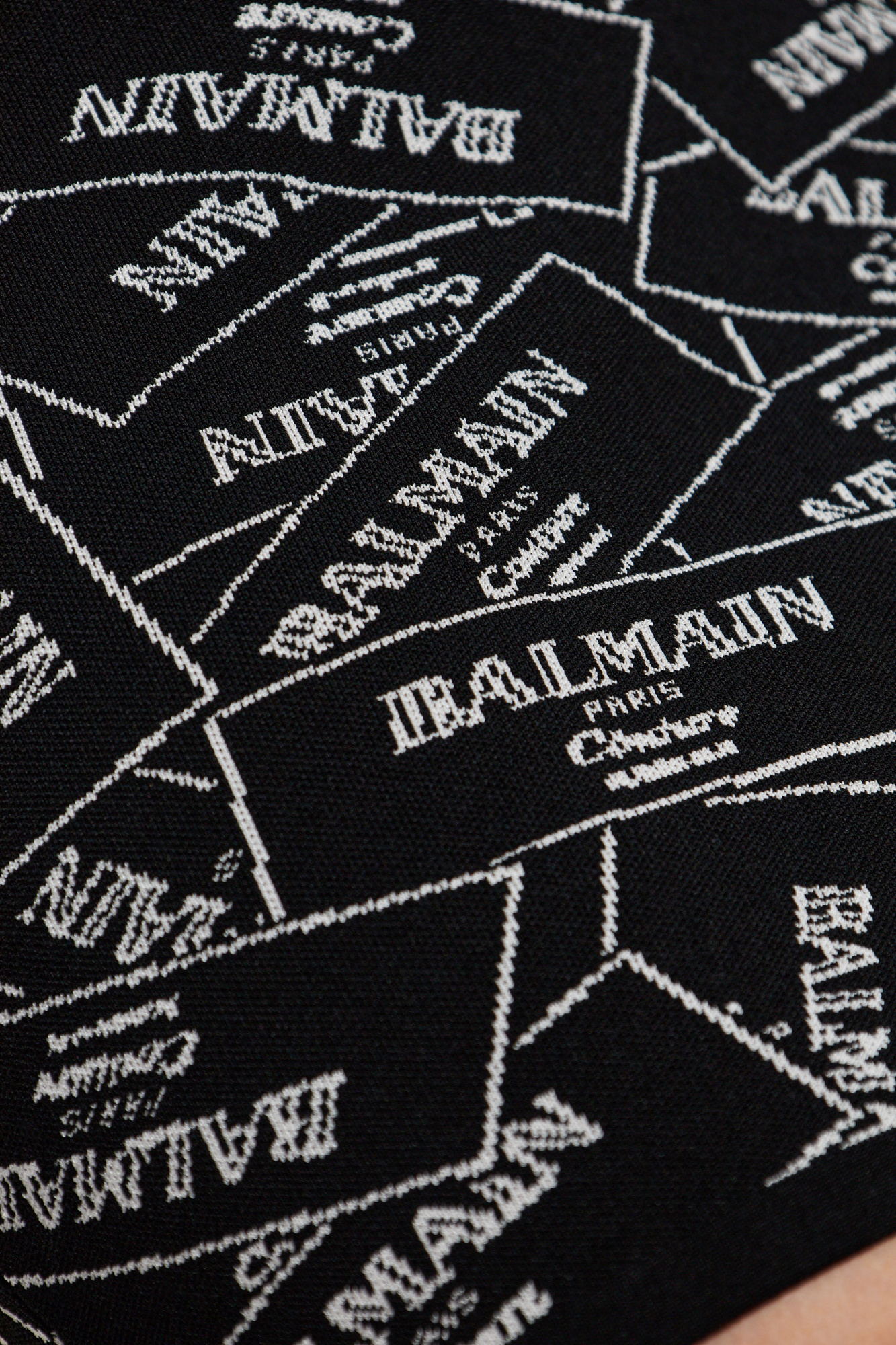 Balmain Short skirt with monogram | Women's Clothing | Vitkac